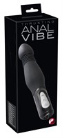 Чёрный анальный вибратор Thrusting Anal Vibe - 23,5 см. - фото 169245