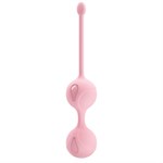 Нежно-розовые вагинальные шарики Kegel Tighten Up I - фото 88134