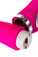 Розовый вибратор JOS PILO с WOW-режимом - 20 см. - фото 169673