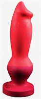 Красный фаллоимитатор  Стаффорд large  - 26 см. - фото 1348009