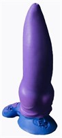 Фиолетовый фаллоимитатор  Зорг small  - 21 см. - фото 261976
