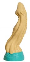 Бежевый фаллоимитатор  Песчаная Змея medium  - 24 см. - фото 1348015