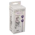 Фиолетовые вагинальные шарики Love Story Empress Lavender Sunset - фото 88549
