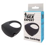 Эрекционное кольцо с вибрацией Sex Expert - фото 1400062