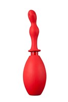 Красный удлиненный анальный душ FRESHEN PUMP - фото 171549