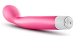 Розовый вибратор G Slim Rechargeable - 18 см.  - фото 161472