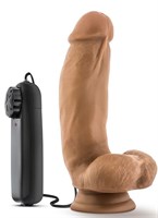 Смуглый вибратор MMA Fighter - 17,8 см.  91979