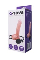 Реалистичный телесный фаллоимитатор A-Toys - 20 см. 92059 - фото 89426