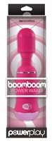 Ярко-розовый вибромассажер с усиленной вибрацией BoomBoom Power Wand - фото 1400512