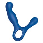 Синий стимулятор простаты с вибрацией Revive Prostate Massager - фото 170661