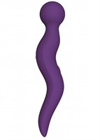 Фиолетовый жезловый вибромассажёр Cassi - 21 см. - фото 170711