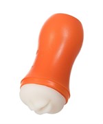 Мастурбатор-ротик A-Toys в оранжевой колбе - фото 1362857