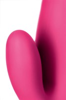 Ярко-розовый вибратор  Satisfyer Mr. Rabbit с клиторальным отростком - 22,1 см. - фото 1400800