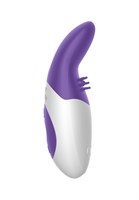 Фиолетовый вибростимулятор с ушками The Lay-on Rabbit - фото 172461
