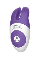 Фиолетовый вибростимулятор с ушками The Lay-on Rabbit - фото 62698