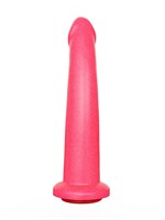 Розовый стимулятор простаты из геля - 20 см. 96230