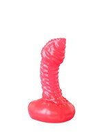 Розовый анальный фаллоимитатор для стимуляции простаты - 7,2 см. 96231