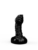 Чёрный плаг-массажёр для простаты - 7,2 см. 96234