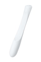 Белый гибкий водонепроницаемый вибратор Sirens Venus - 22 см. - фото 89996