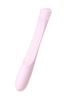 Нежно-розовый гибкий водонепроницаемый вибратор Sirens Venus - 22 см. - фото 90016