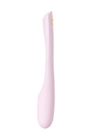 Нежно-розовый гибкий водонепроницаемый вибратор Sirens Venus - 22 см. - фото 1401069