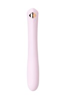 Нежно-розовый гибкий водонепроницаемый вибратор Sirens Venus - 22 см. - фото 1401070