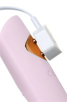 Нежно-розовый гибкий водонепроницаемый вибратор Sirens Venus - 22 см. - фото 1401075