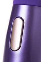 Фиолетовый вибратор Le Stelle PERKS SERIES EX-1 с 2 сменными насадками - фото 90081
