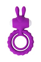 Фиолетовое эрекционное кольцо на пенис JOS  GOOD BUNNY - фото 1401259