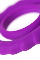 Фиолетовое эрекционное кольцо на пенис JOS  GOOD BUNNY - фото 1401265