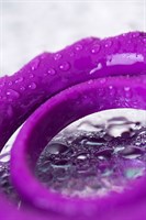 Фиолетовое эрекционное кольцо на пенис JOS  GOOD BUNNY - фото 1401267