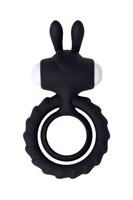 Черное эрекционное кольцо на пенис JOS  BAD BUNNY - фото 1401270