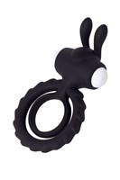 Черное эрекционное кольцо на пенис JOS  BAD BUNNY - фото 1401271