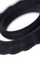 Черное эрекционное кольцо на пенис JOS  BAD BUNNY - фото 1401276