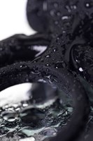 Черное эрекционное кольцо на пенис JOS  BAD BUNNY - фото 1401278